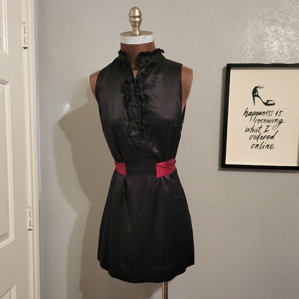 Ted Baker Ruffle Collar Tunic Dress